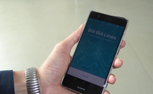 L'application mobile BlaBlaLines.