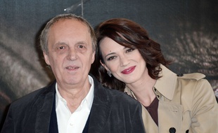 Le réalisateur italien Dario Argento et sa fille Asia Argento, à Rome en 2012.
