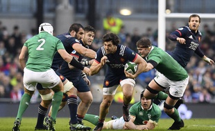 Irlande-France, 3e journée du Tournoi des VI Nations, le 25 février 2017 à Dublin.