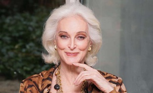 Carmen Dell'Orefice, la plus âgée des mannequins en activité, a une chevelure de rêve à 83 ans.