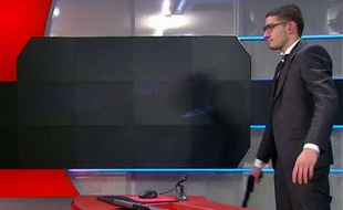 L'arme de l'homme qui a fait irruption sur un plateau de la chaîne néerlandaise NOS était factice.