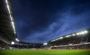 Le stade de la Beaujoire à Nantes.
