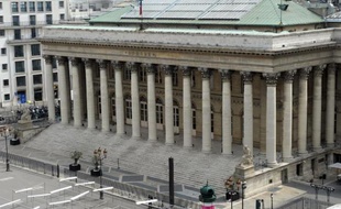 Le palais Brongniart, ancienne Bourse de Paris