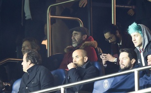 VIP en tribune Eric Cantona
Paris Saint-Germain v Manchester United, UEFA Champions League, Round of 16, 2nd leg, Football, Parc des Princes, Paris, France - 06 Mar 2019