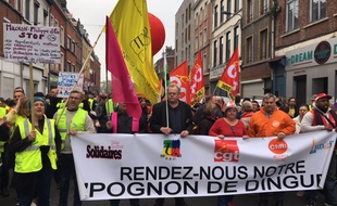 Ils étaient nombreux à défiler ce 1er mai à Lille