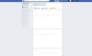 Facebook ne se charge pas chez certains utilisateurs, le 13 mars 2019.