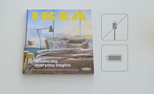 La publicité du nouveau catalogue Ikea, une parodie de publicité pour Apple.