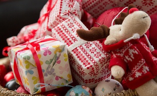 Illustration de cadeaux de Noël