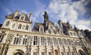 Illustration de la mairie de Paris.