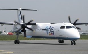La liaison Rennes-Manchester est assurée par la compagnie britannique Flybe.