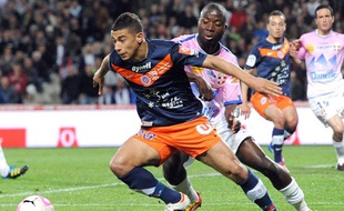 Younès Belhanda face à Cédric Mongongu, le 1er mai 2012