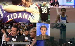 Image extraite du «Zapping» des 30 ans de Canal+