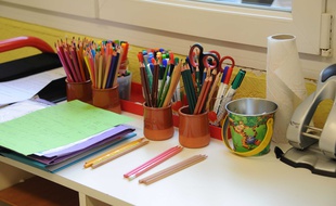 Illustration: une classe de primaire.