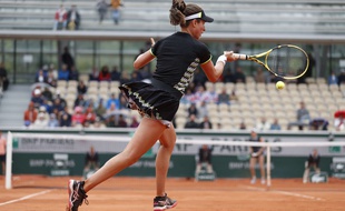 Pas grand-monde sur le Simonne-Mathieu pour assister à Konta-Vondrousova vendredi