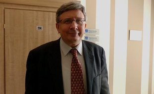 Igor Shumylo, ancien directeur du département d’économie générale de la Banque nationale d’Ukraine, le 24 février 2014 à Kiev.