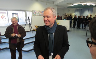 François de Rugy a voté à Nantes pour le premier tour de la primaire à gauche