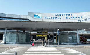 L'aéroport de Toulouse-Blagnac en période de crise sanitaire.