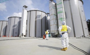 La centrale nucléaire de Fukushima, le 10 mars 2014