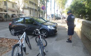 La brigade des pistes cyclables a été mise en place le 27 août à Montpellier