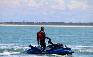 Illustration jet-ski