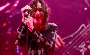Black Sabbath, ici Ozzy Osbourne, sera au Hellfest à Clisson en juin 2016.