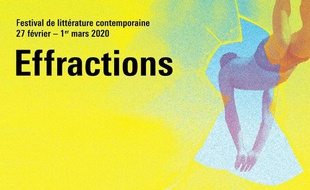 Visuel de l'édition 2020 du festival Effractions