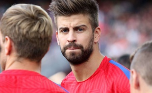 Gerard Piqué le 10 août 2016