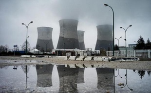 La centrale nucléaire de Bugey, près de Saint Vulbas, le 30 mars 2013