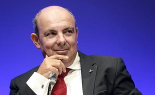 Le PDG de Dassault Aviation, Eric Trappier le 9 septembre 2014 à Toulouse