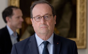 François Hollande au musée des Beaux-arts de Dijon le 17 mai 2019