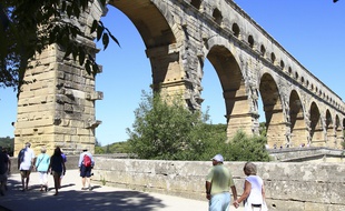 Le pont du Gard.
