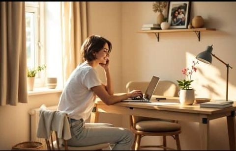 Envie d’un bureau tendance sans vous ruiner ? Le modèle ABBETVED en chêne clair est à 70 € chez Jysk aujourd’hui