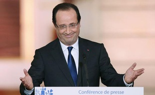 Conférence de presse de François Hollande le 16 mai 2013.