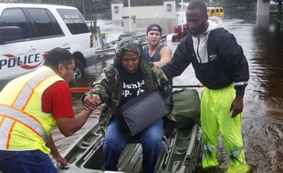 De nombreux élans de solidarité ont émergé au milieu du chaos de l'ouragan Harvey.