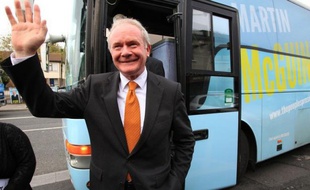 Les Irlandais s'apprêtaient à choisir jeudi leur président, un poste honorifique qui a suscité des vocations de personnalités hétéroclites parmi lesquelles un homme d'affaires médiatique, un ex-ministre poète et un ancien responsable de l'IRA, le controversé Martin McGuinness