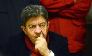 Jean-Luc Mélenchon, le 12 décembre 2012 à Florange.