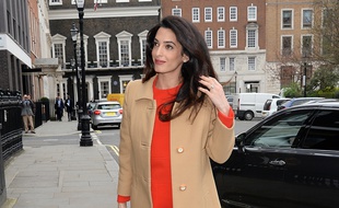L'avocate Amal Clooney à Londres