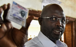 George Weah a été élu président du Liberia.