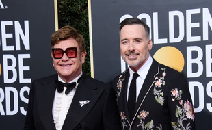 Les époux Elton John et David Furnish