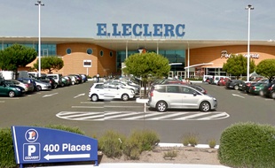 Le centre commercial E.Leclerc des Sables d'Olonne (Vendée).