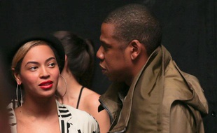 Beyoncé et Jay Z lors d'une écoute privée de "Yeesus" album de Kanye West le 10 juin 2013