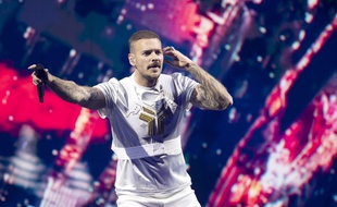 M. Pokora lors de sa tournée.