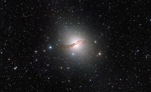 La galaxie Centaurus A.