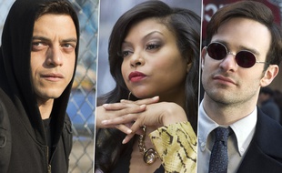 Rami Malek («Mr Robot»), Taraji P. Henderson («Empire») et Charlie Cox («Daredevil»)