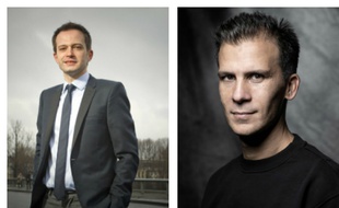 Pierre Yves Bournazel (à gauche), Gaspard Gantzer (à droite)
