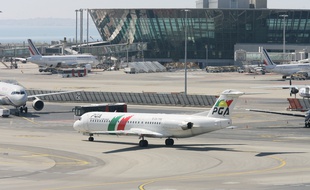 L'aéroport de Nice.
