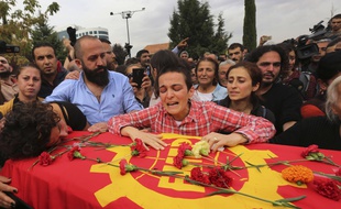 Un double attentat a tué au moins 97 personnes à Ankara, en Turquie, le 10 octobre 2015.