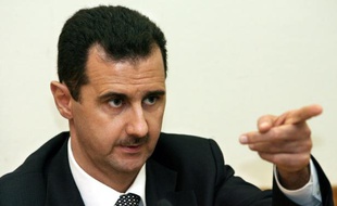 Le président syrien Bachar al-Assad, le 19 décembre 2006, à Moscou