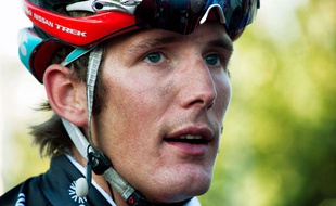 Le coureur luxembourgeois Andy Schleck en Chine en 2012.