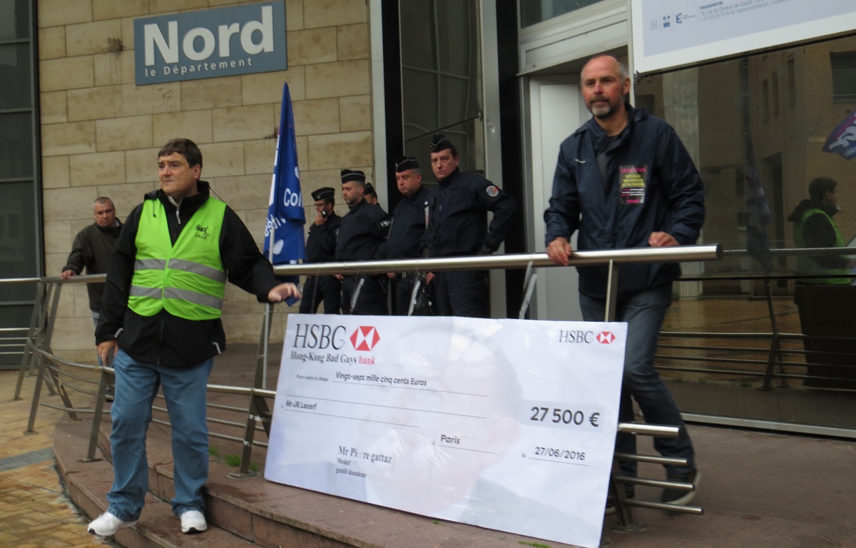 Lille Le ton ne cesse de monter entre SUD et le président du conseil départemental du Nord